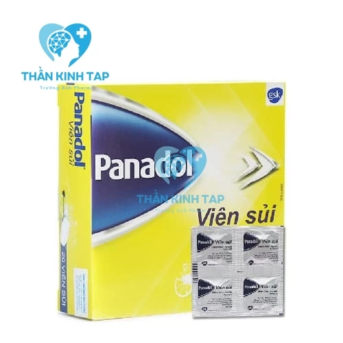 Panadol 500mg GSK (viên sủi) - Thuốc giúp giảm đau, hạ sốt